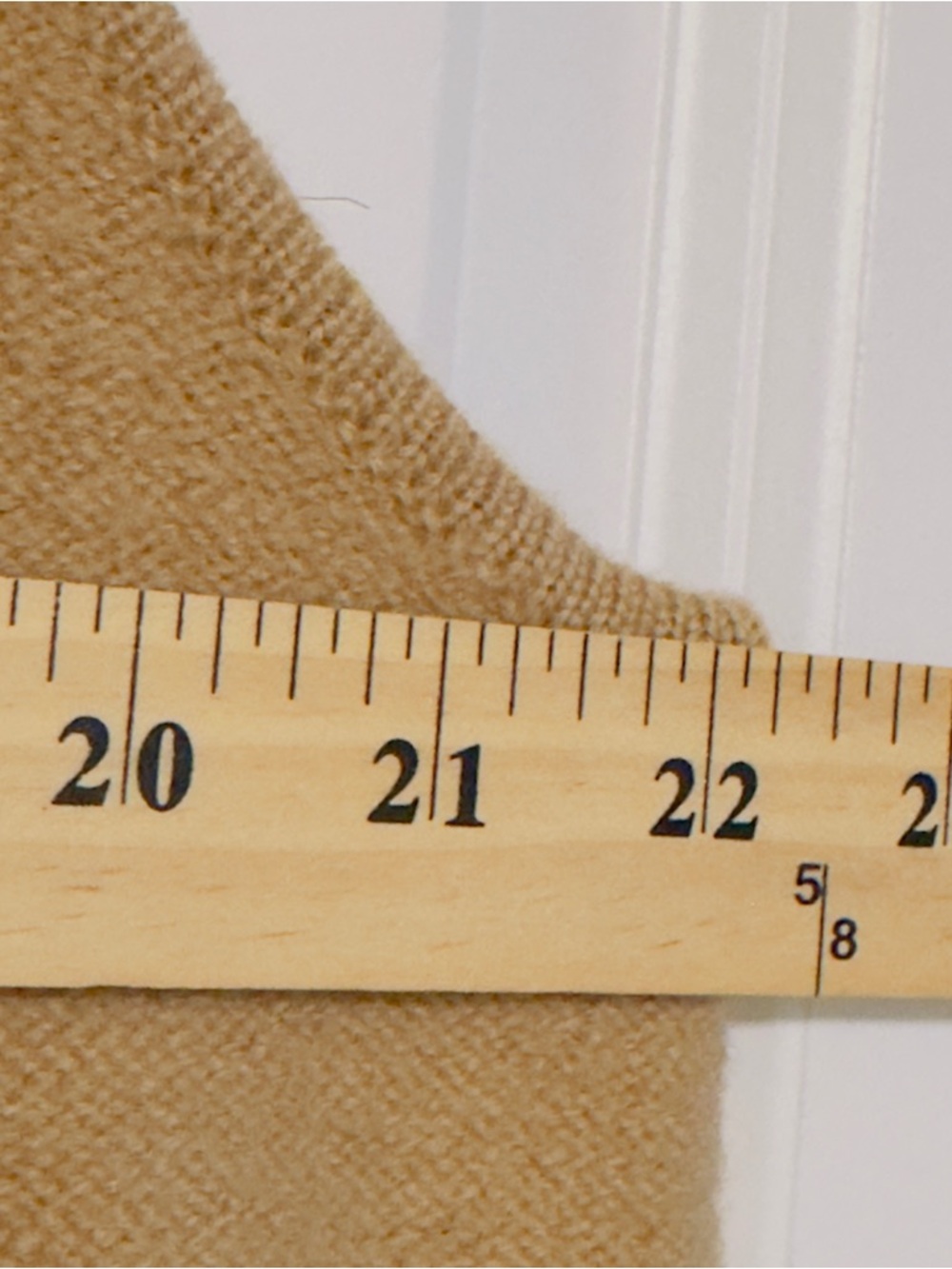 Vintage Vest 100% Australian Wool Karen Scott II 1X Camel Brown Zip Up Mock Neck - Picture 4 of 11